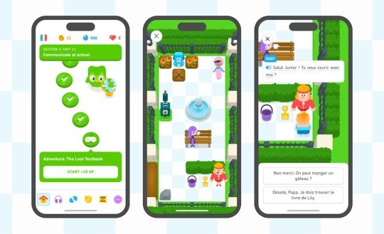 Duolingo Adventures make it easier to learn practical language.