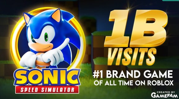 Sonic Speed Simulator has crossed a billion visits on Roblox.