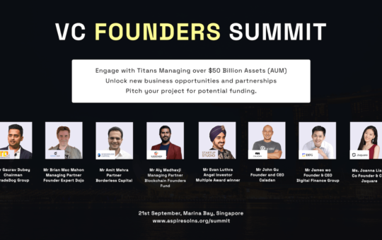 VC Founders Summit: The Largest Convergence of Investors and Founders Set to Take Place in Singapore