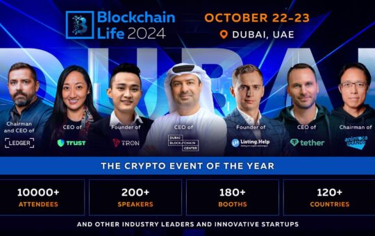 Blockchain Life 2024 in Dubai: A legendary gathering of market insiders ahead of the bull run
