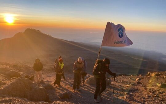 Hero.io climbs Kilimanjaro to mark whitepaper launch