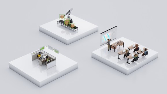 Nvidia is showing off its AI software in DC at the AI Summit.