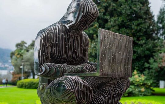 Tether Unveils Satoshi Nakamoto Statue at Plan ₿ Forum in Swiss City Lugano