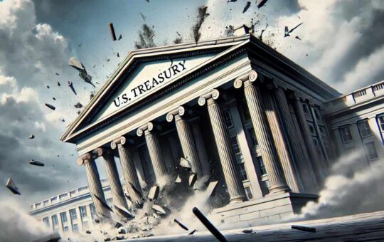 Unexpected Moment: Treasury Sign Falls as Yellen Confronts US Dollar Reserve Currency Concerns