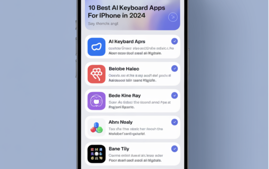 10 Best AI Keyboard Apps for iPhone in 2024