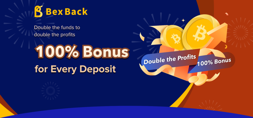 BexBack Exchange Launches Double Deposit Bonus and $50 Welcome Bonus