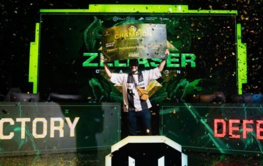 Zeliaser wins $20,000 prize at YGG Summit's Parallel esports tournament.