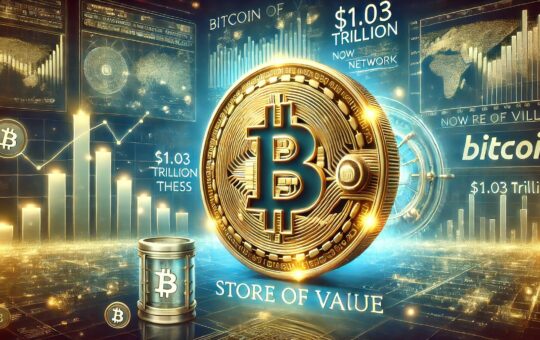 Bitcoin SoV Thesis Gains Traction – Metrics Reveal $1.03 Trillion Now Held On The Network