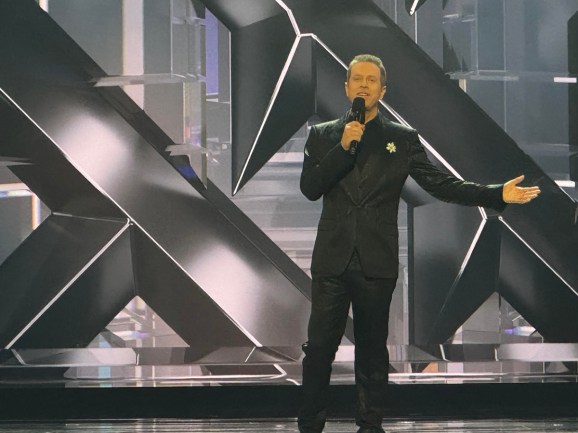 Geoff Keighley at The Game Awards 2024.