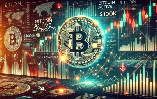 Bitcoin Active Addresses Drop After Losing $100K Level – Bullish Pattern Amid Volatility?