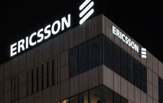 Photo of Ericsson headquarters as the company launches Cognitive Labs, an AI initiative advancing research for purposes such as enhancing mobile networks in the telecoms sector and improving healthcare.