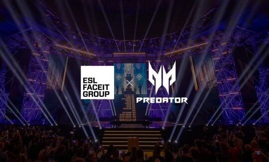 ESL FaceIt Group has teamed up with Acer's Predator brand.