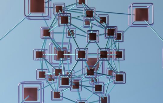 Connected blocks illustrating blockchain project Fetch.ai launching ASI-1 Mini, a native Web3 large language model designed to support complex agentic workflows.