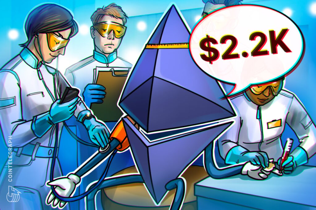 Ethereum (ETH) price pinned below $2.2K — Here’s why