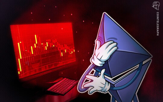 Ethereum down 57% from its all-time high, but it’s still worth more than Toyota