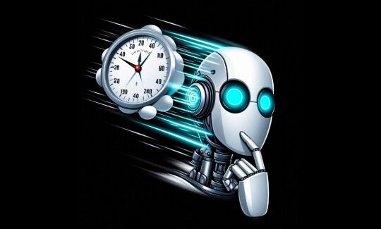 A robot thinking fast and slow