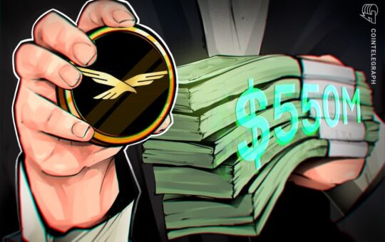 Trump-backed World Liberty Financial nets $550M in token sales