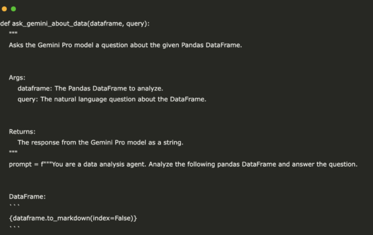 Tutorial to Create a Data Science Agent: A Code Implementation using gemini-2.0-flash-lite model through Google API, google.generativeai, Pandas and IPython.display for Interactive Data Analysis