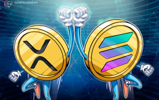 XRP, Solana lead altcoin ETP inflows as Ethereum slumps — CoinShares