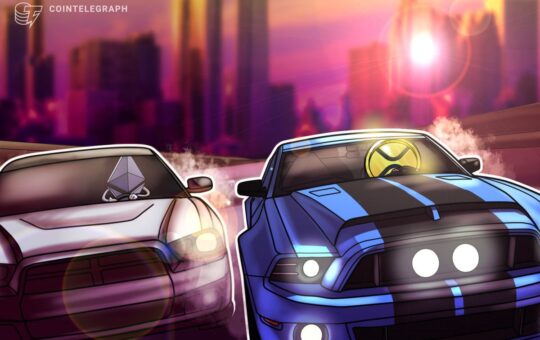 XRP/ETH pair targets 160% rally according to bull market cycle history