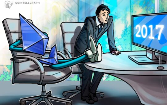 3 Ethereum charts flash signal last seen in 2017 when ETH price rallied 25,000%