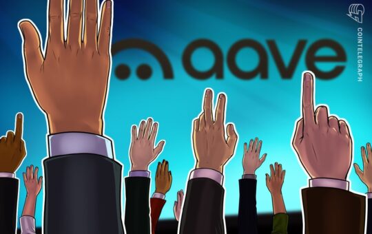 AAVE soars 13% as buyback proposal passes among tokenholders