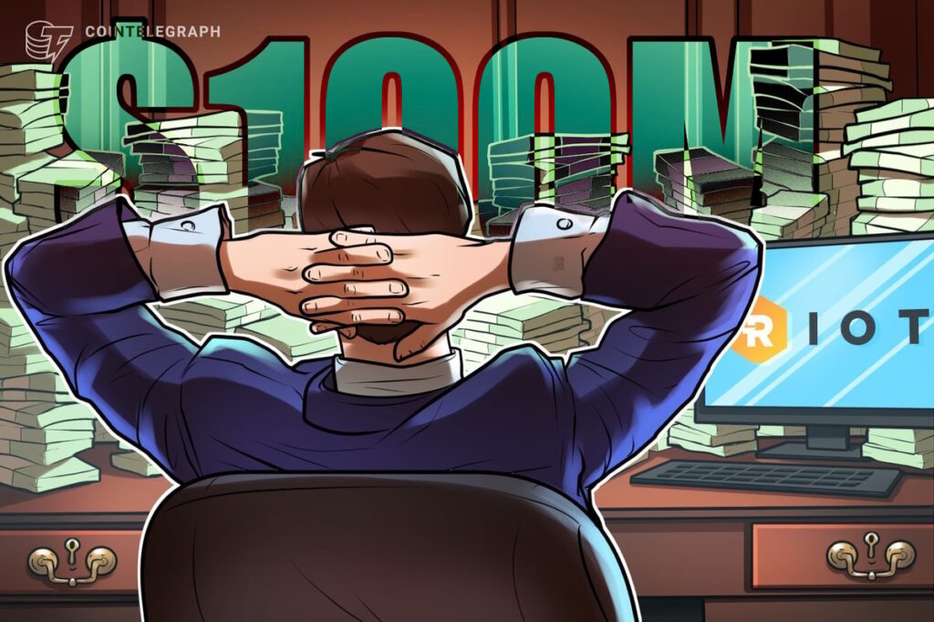 Riot Platforms secures $100M ‘Bitcoin-backed’ loan from Coinbase