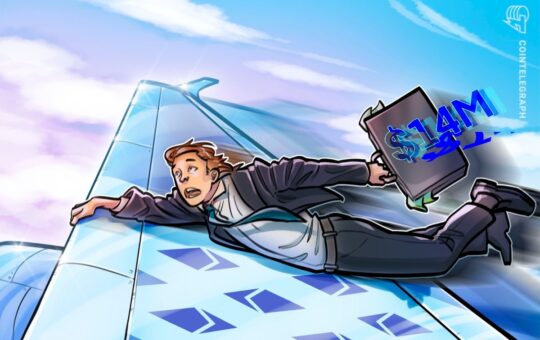 Whale makes $14M Ether emergency deposit to avoid $340M liquidation