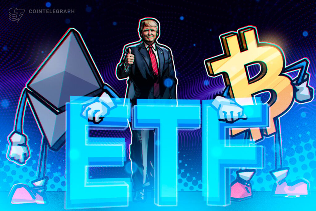 Trump’s Truth Social files for dual Bitcoin and Ether ETF