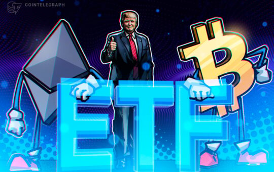 Trump’s Truth Social files for dual Bitcoin and Ether ETF