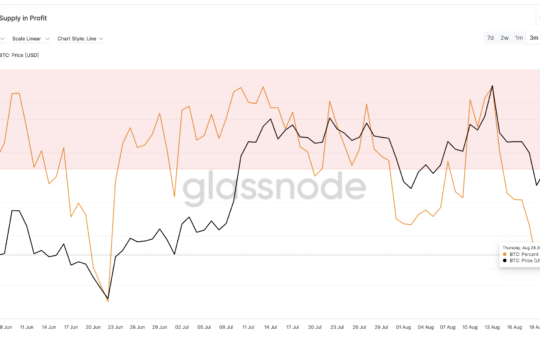 Bitcoin Price And Supply In Profit: