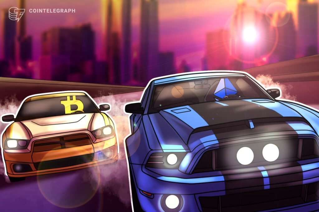 Ether ETFs Crush Bitcoin With 10x Higher Inflows This Week