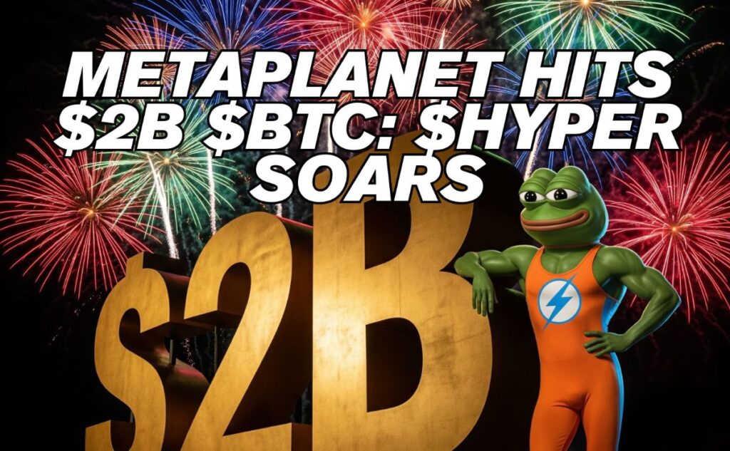 From Tokyo to Crypto: Metaplanet’s $2B $BTC Bet and the Rise of Bitcoin Hyper ($HYPER)