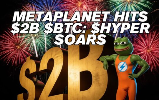 From Tokyo to Crypto: Metaplanet’s $2B $BTC Bet and the Rise of Bitcoin Hyper ($HYPER)
