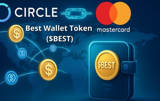 Circle and Mastercard Push USDC Worldwide – Best Wallet Token Could Be the Real Winner