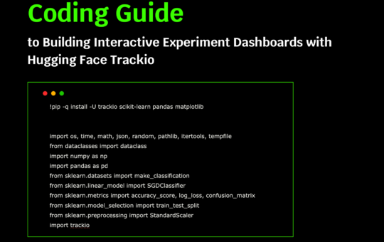 A Comprehensive Coding Guide to Building Interactive Experiment Dashboards with Hugging Face Trackio