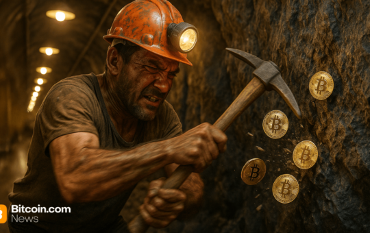 BTC Miners Defy Odds: Network Hashrate Hits 1.091 ZH/s Despite Falling Revenues