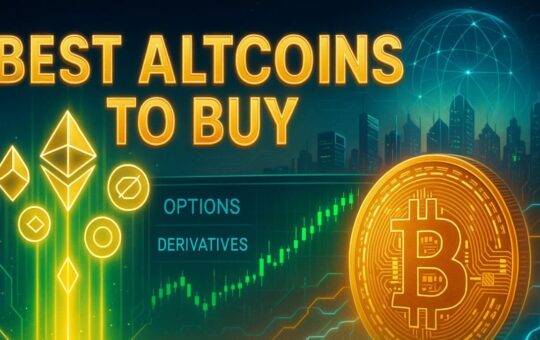 Best Altcoins to Buy as Options & Derivatives Push Bitcoin Toward $10T Market Cap