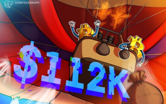 Bitcoin Analysts See ‘Cycle Exhaustion’ as BTC Price Plunges to $112K