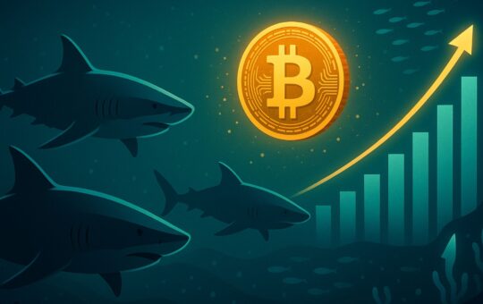 Bitcoin Sharks Add 65K BTC In 7 Days: Supply Squeeze Setup Strengthens
