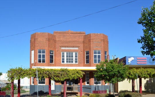 Illustrative photo of bank for article on AI banking automation.