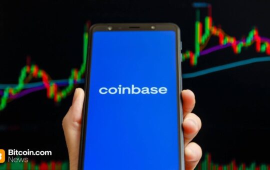 Data Shows Coinbase Tops $347B in Bitcoin With Over 3M BTC Under Custody
