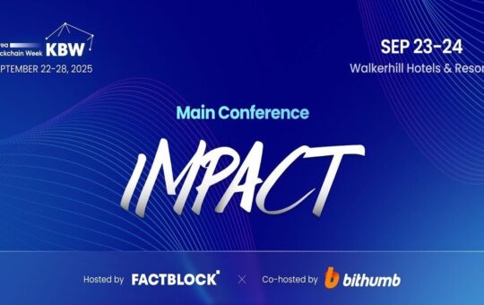 Global Stage Bridging Washington and Seoul: Web3 Future to Be Discussed at KBW2025