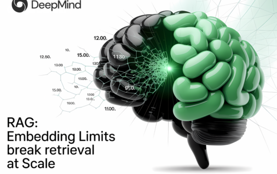 Google DeepMind Finds a Fundamental Bug in RAG: Embedding Limits Break Retrieval at Scale