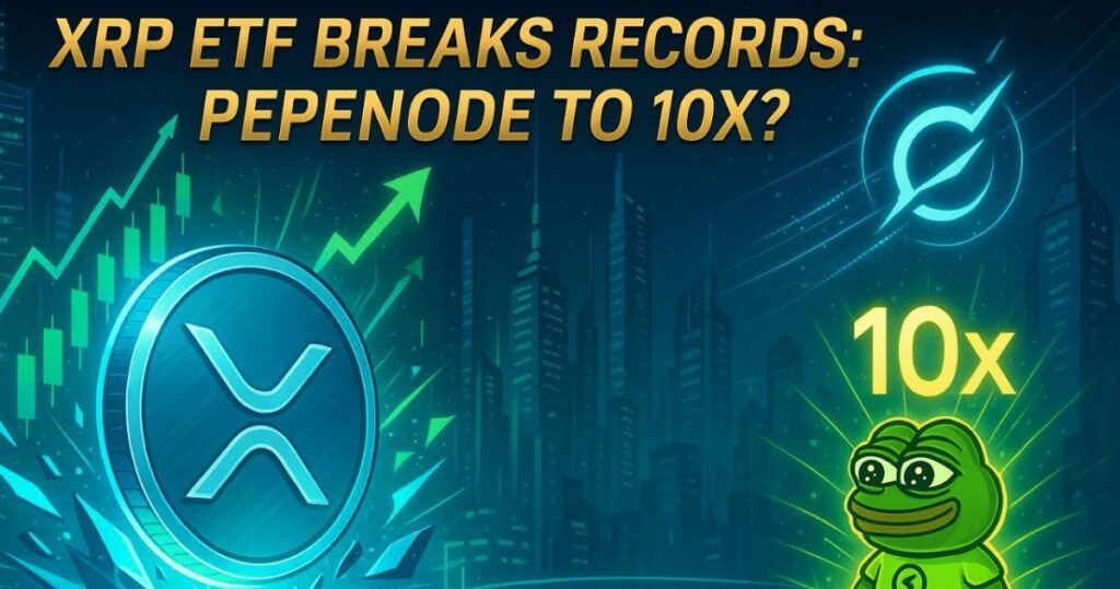Grok Predicts XRP Price After Spot ETF Sees Crazy Demand: PEPENODE to 10x Soon?