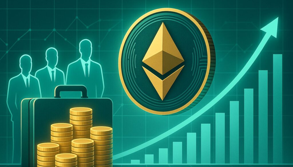 Institutional Players Add 218,750 Ethereum ($943M) In 2 Days: Big Money Bets On ETH