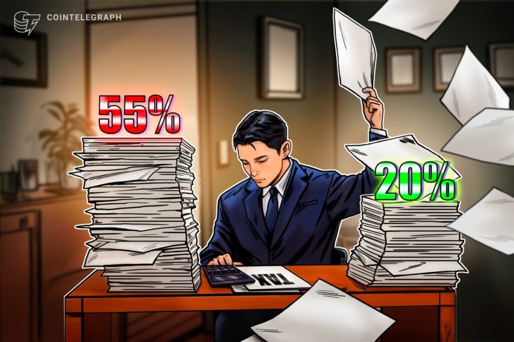 Japan Plans Major Crypto Tax Cut — From 55% Down to 20% in 2025
