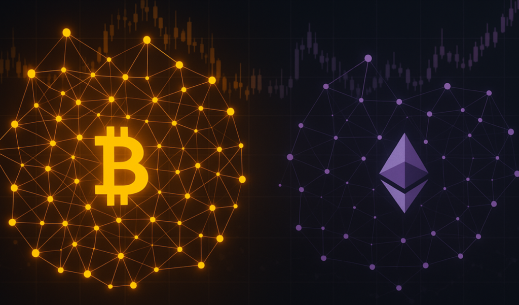 Prezzo di Ethereum Più Influenzato dai Mercati Off-Chain Rispetto a Bitcoin