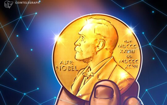 2025 Nobel Prize Winner Says Bitcoin is a Crucial Lifeline for Activists