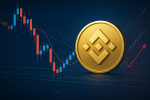 BNB faces pullback risk after 10% drop as charts signal overbought levels